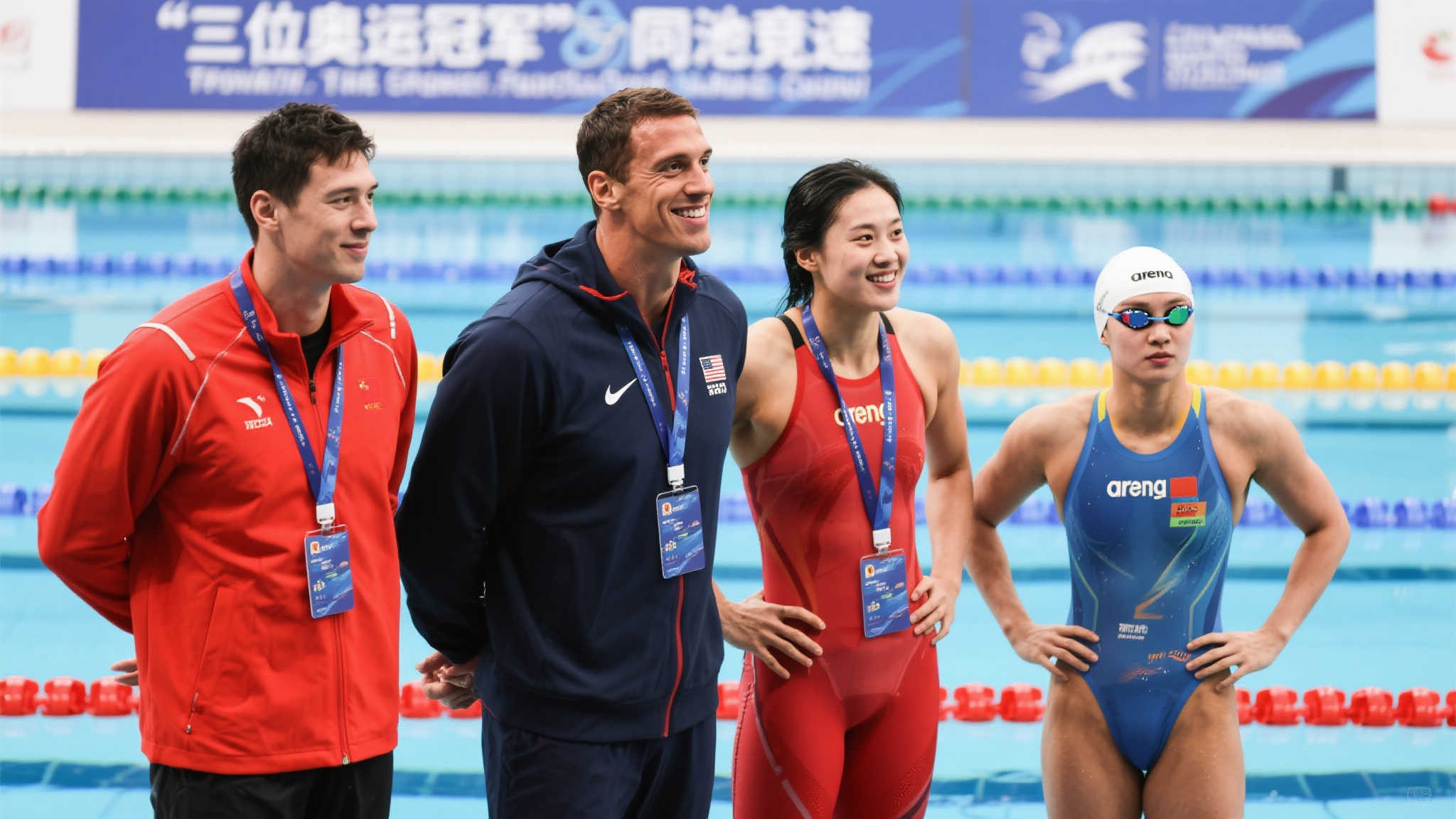 三位奥运冠军同场竞技，超越偶像者成就新传奇